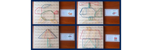 HOUTEN BORDSPEL ELASTIEKJES
