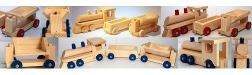 HOUTEN SPEELGOEDTREIN HOUTEN SPEELGOEDTREIN