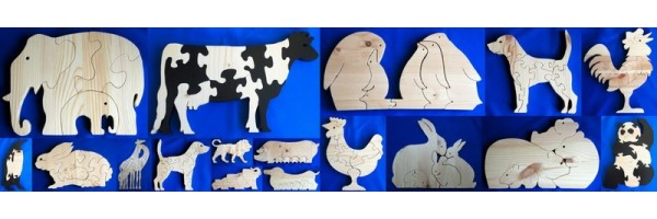 HOUTEN DIERENPUZZELS