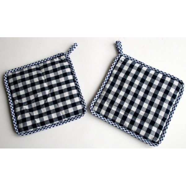 2 pannenlappen Duo Cadeau 2 ovenwanten Duo Cadeau