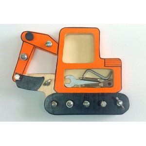 HOUTEN GRAAFMACHINE MET SCHROEVEN
