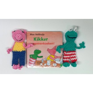 KIKKER EN VARKENTJE MET BOEKJE